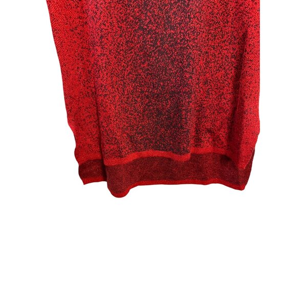 Red & Black Knit Sweater Tunic By Apt. 9 XS - Picture 3 of 11
